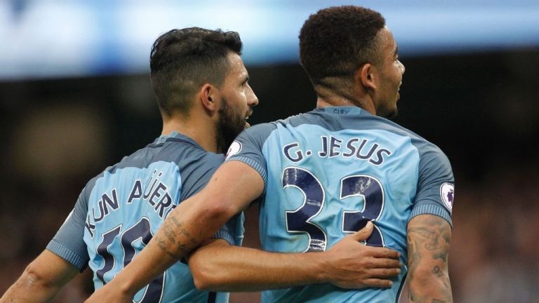 Sergio Aguero + Gabriel Jesus