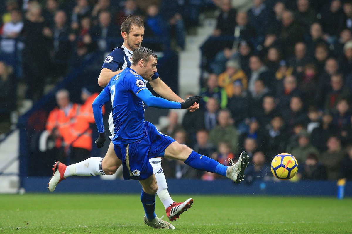 Jamie Vardy vs West Brom